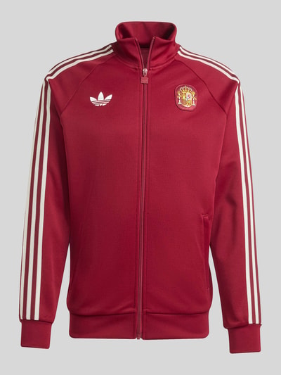 adidas Originals Regular Fit Trainingsjacke Spanien mit Baumwoll-Anteil Bordeaux 2