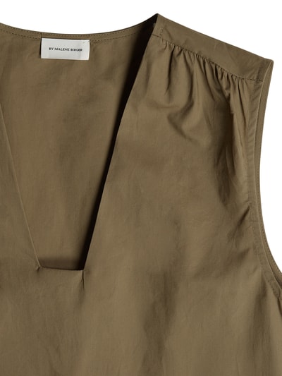 By Malene Kleid aus Bio Baumwolle Modell Piatinne khaki online