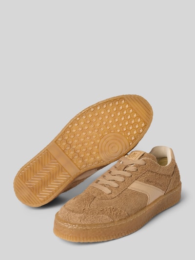 Marc O'Polo Low Top Sneaker aus softem Rindsleder Sand 4
