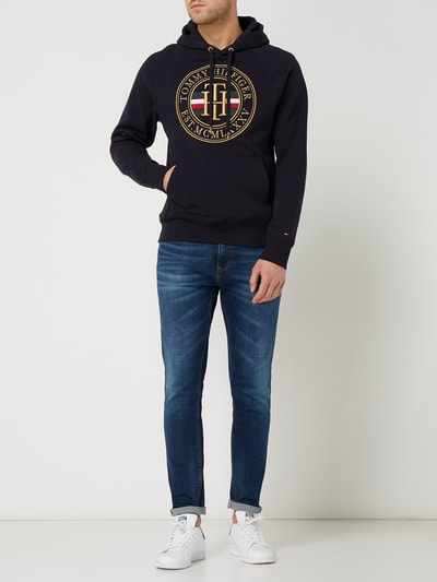 Tommy Hilfiger Hoodie mit Logo-Stickerei  Marine 1