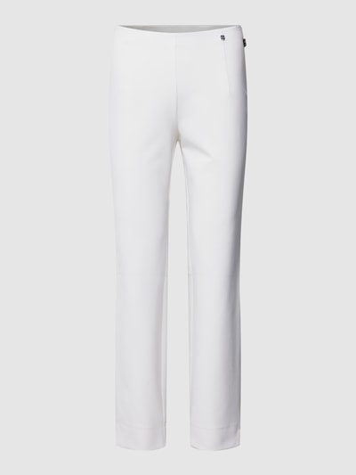 Marc Cain Hose in unifarbenem Design Weiss 2