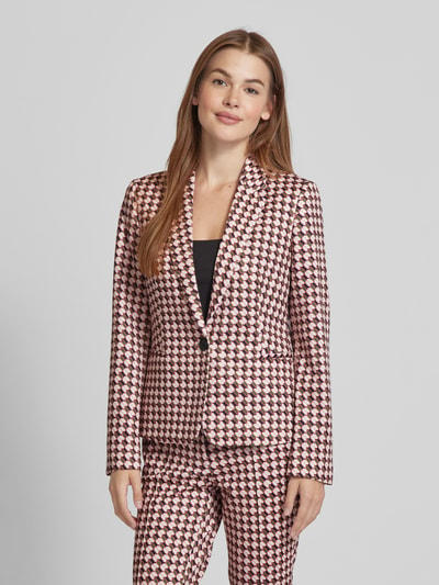 Christian Berg Woman Selection Blazer met reverskraag Felroze - 4