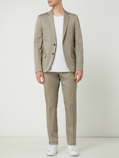 Antony Morato Slim fit pantalon met stretch, model 'Bonnie' Beige - 1