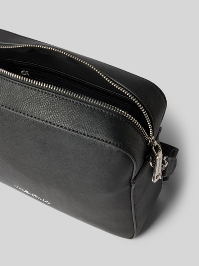 VALENTINO BAGS Crossbodytas met labeldetail Zwart - 4