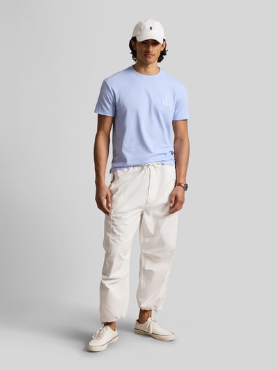 Polo Ralph Lauren relaxed fit T-shirt van puur katoen met gestikt logo Lichtblauw - 1