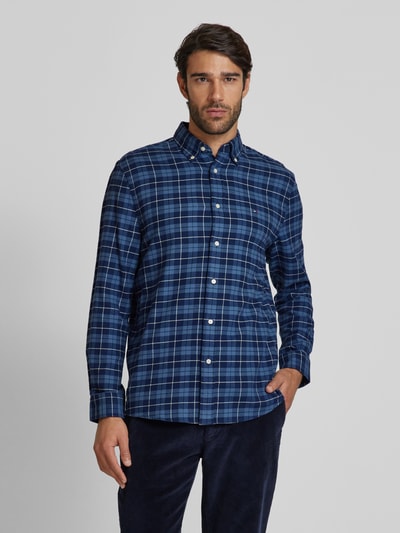 Tommy Hilfiger Regular Fit Freizeithemd mit Button-Down-Kragen Rauchblau 4