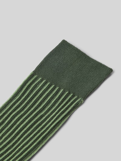 PAUL SMITH Socken mit geripptem Abschluss Dunkelgruen 2