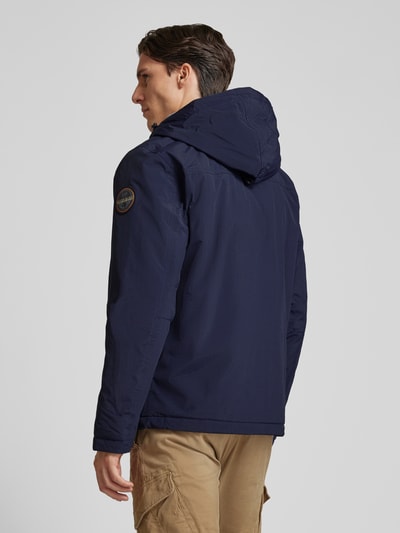 Napapijri Jacke mit Label-Patch Modell 'RAINFOREST' Marine 5