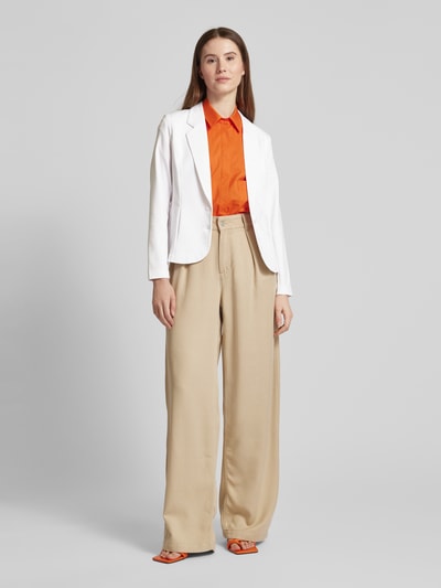 FREE/QUENT Blazer in unifarbenem Design Modell 'NANNI' Offwhite 1