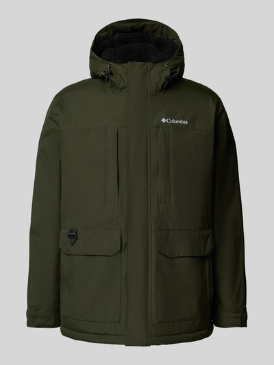 COLUMBIA Jack met labelprint, model 'Landroamer' Olijfgroen - 2