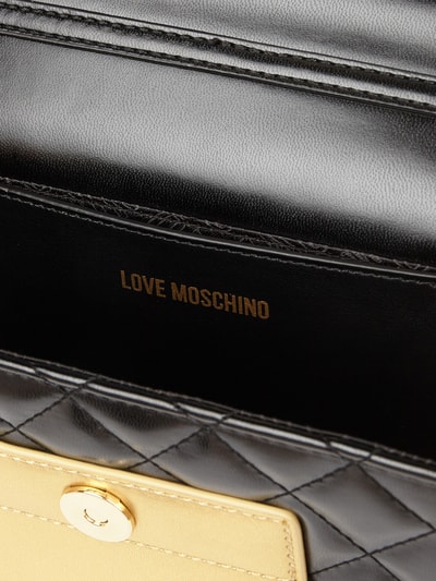 Love Moschino Torebka z długim pasku z łańcuszka Czarny 4