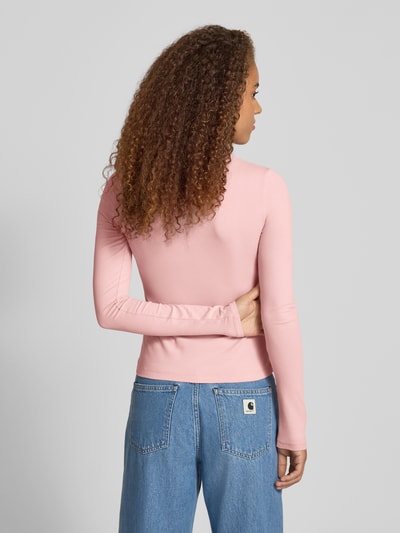 LeGer by Lena Gercke Shirt met lange mouwen en opstaande kraag, model 'Franka' Rosé - 5