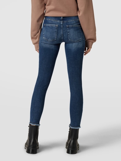 Only Skinny Fit Jeans mit 5-Pocket-Design  Modell 'ONLBLUSH' Jeansblau 5