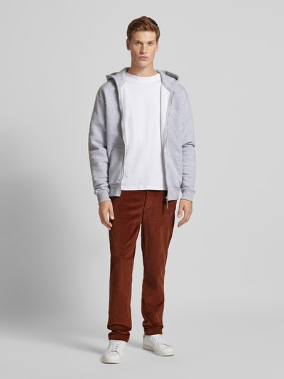 Jack & Jones Tapered fit corduroy broek met steekzakken, model 'CORDUROY' Camel - 1