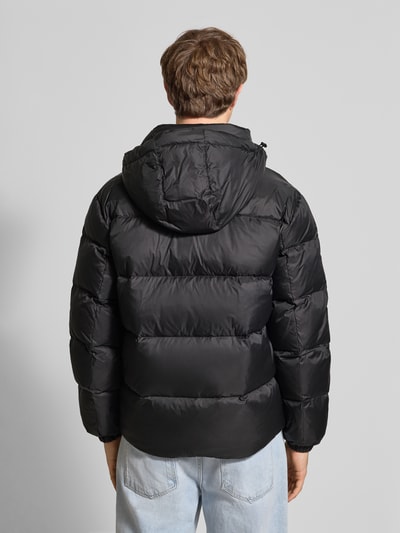 Tommy Jeans Regular Fit Daunenjacke mit Logo Stitching Black 5