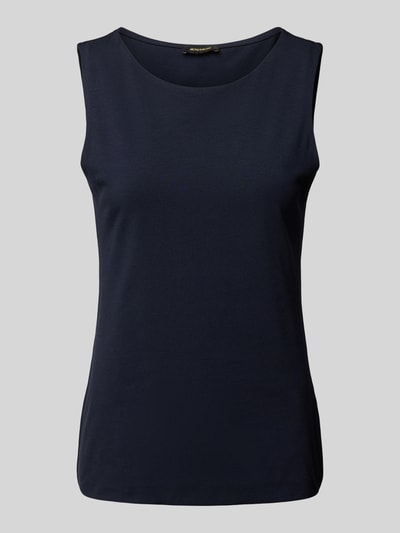 More & More Tanktop met effen design Marineblauw - 2