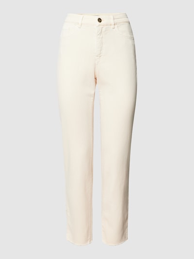 Marc Cain Jeans mit ausgefranstem Saum Beige 2