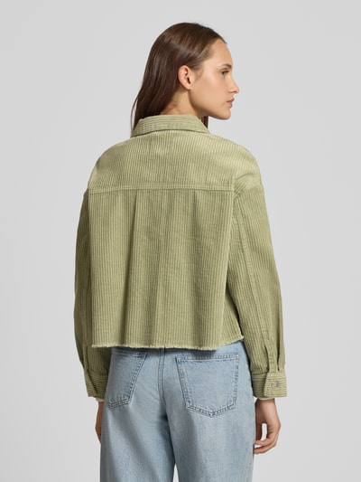 Only Kurtka sztruksowa o kroju regular fit z czystej bawełny model ‘MARINA-ENY LIFE’ Miętowy 5