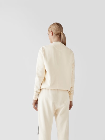 Rick Owens Pullover mit Label-Applikation Weiss 5