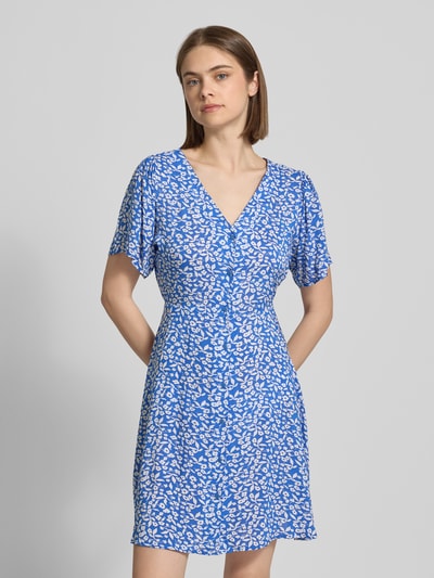 ONLY Minikleid aus reiner Viskose Modell 'EVIDA' Bleu 4