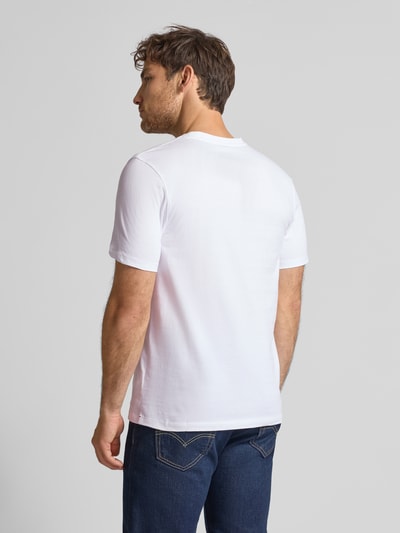 Cinque T-shirt met ronde hals, model 'Dani' Wit - 5