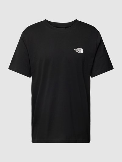 The North Face T-shirt met labelprint Zwart - 2