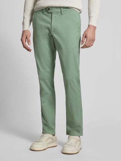 Christian Berg Men Stoffhose mit Gesäßtaschen Mint 4
