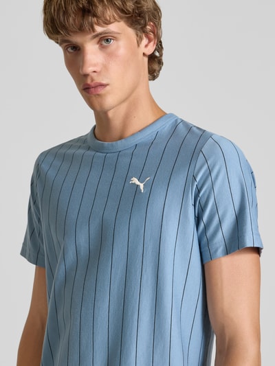 PUMA PERFORMANCE Regular Fit T-Shirt mit Logo-Stitching Modell 'Class' Hellblau 3