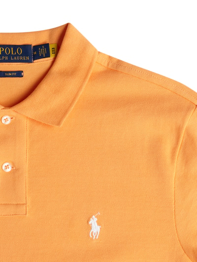 Polo Ralph Lauren Slim Fit Poloshirt aus Baumwolle  Apricot 2