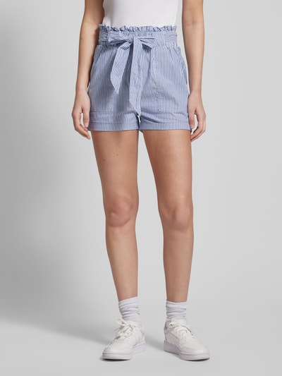 Only Shorts mit Streifenmuster Modell 'SMILLA' Blau 4