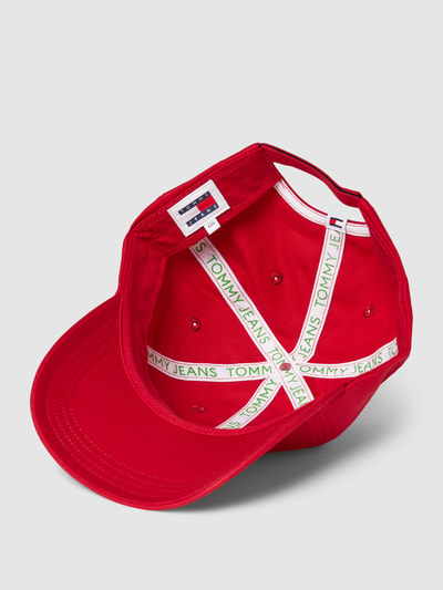 Tommy Hilfiger Cap mit Label-Stitching Rot 2