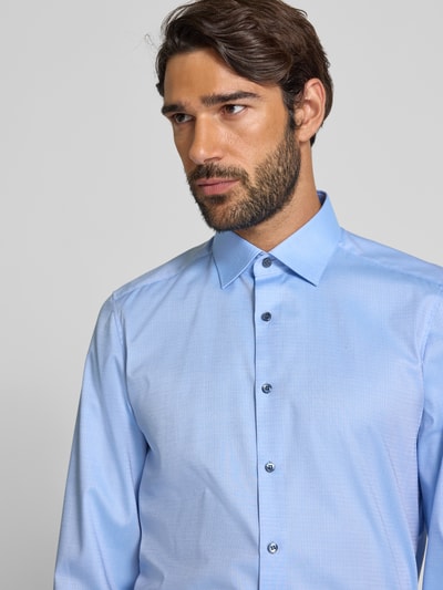 OLYMP Level Five Slim fit zakelijk overhemd met extra lange mouwen
 Bleu - 3