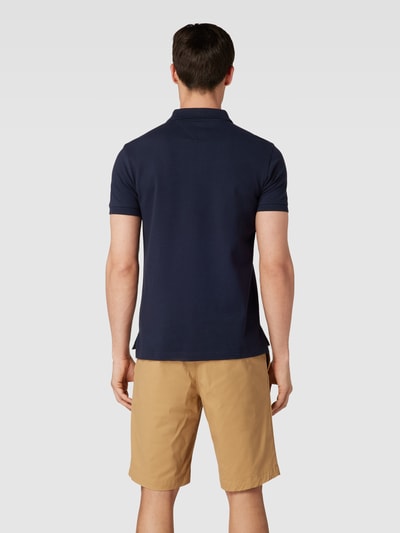 Tommy Hilfiger Poloshirt mit Label-Stitching Marine 5