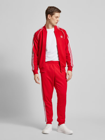 adidas Originals Sweatpants met labelstitching Rood - 1