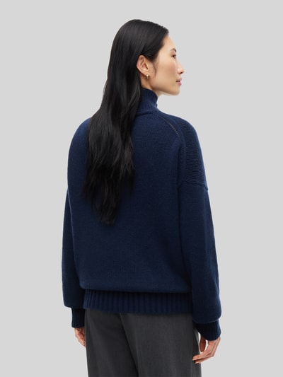 Tommy Hilfiger Turtleneck aus Wolle mit Logo Stickerei Marine 5