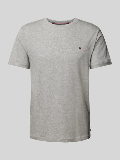 Tommy Hilfiger Slim Fit T-Shirt mit Rundhalsausschnitt Hellgrau 2