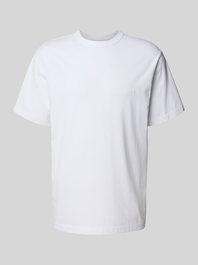 Produktfoto, Relaxed Fit T-Shirt mit Logo-Print von ANNARR für Herren aus Reine Baumwolle, Rundhalsausschnitt, Kurzärmelig, weiß