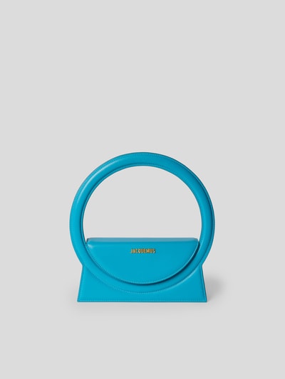 Jacquemus Handtasche mit Label-Applikation Tuerkis 4