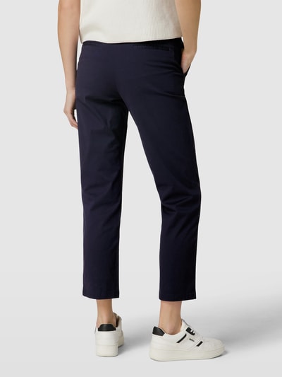 Gant Broek met labeldetails Marineblauw - 5