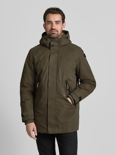 PME Legend Parka mit Kapuze Oliv 4