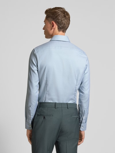 SEIDENSTICKER Slim fit zakelijk overhemd met kentkraag Groen - 5