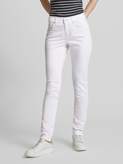 Angels Skinny fit jeans in 5-pocketmodel Wit - 4