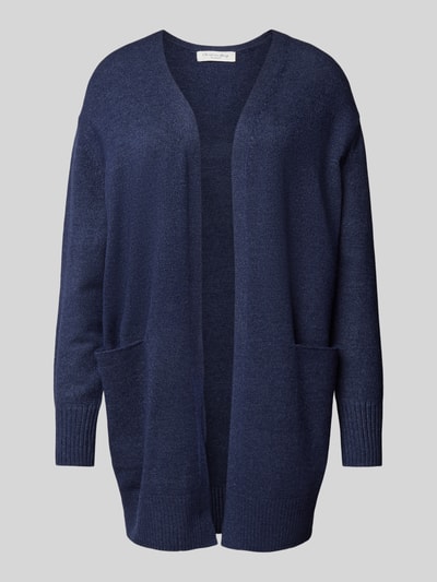 Christian Berg Woman Cardigan met zakken Donkerblauw - 2