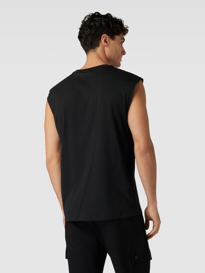 HUGO Tanktop mit Label-Patch Modell 'Dankto' Black 5