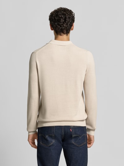 Marc O'Polo Regular Fit Pullover aus reiner Baumwolle Beige 5
