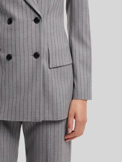 HUGO Regular Fit Longblazer mit Viskose-Anteil Modell 'Ankati' Mittelgrau 5