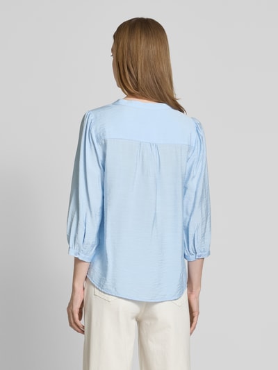 FREE/QUENT Regular Fit Bluse mit 3/4-Arm Modell 'Driva' Hellblau 5