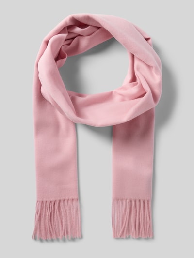 Fraas Schal mit Kordelabschlüssen Modell 'Cashmink' Rose 1