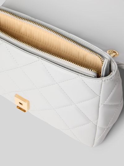 VALENTINO BAGS Crossbodytas in leerlook, model 'Ocarina' Rookblauw - 4