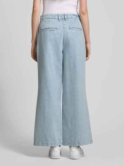 Marc O'Polo Denim Wide Leg Jeans mit Bundfalten Jeansblau 5